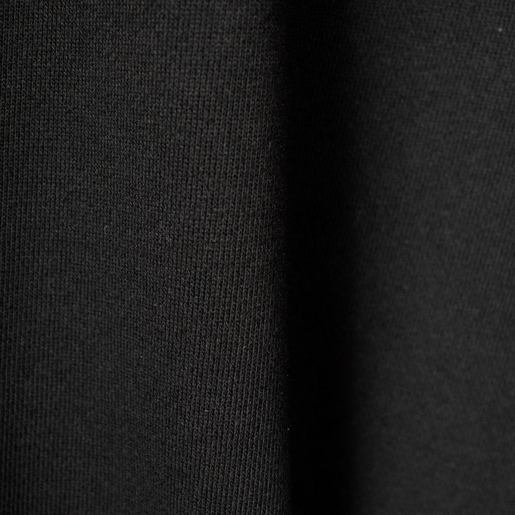 フレンチテリーハーフジップスウェットシャツ #BLACK