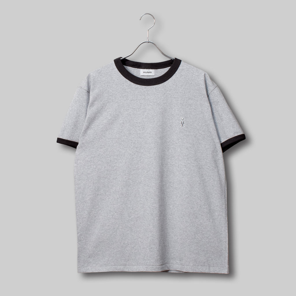 リンガーTシャツ #HEATHER GREY