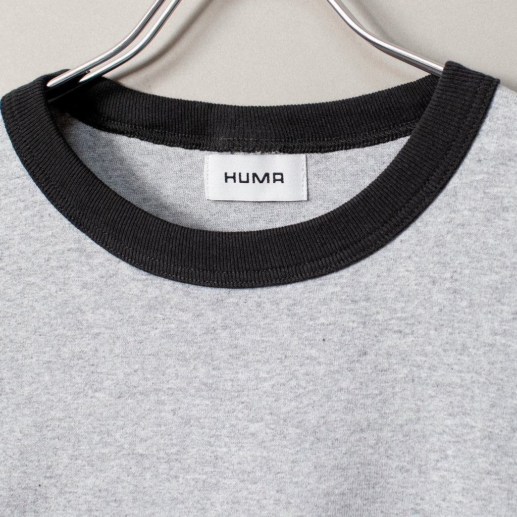 リンガーTシャツ #HEATHER GREY