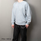 フレンチテリースウェットシャツ #LIGHT BLUE