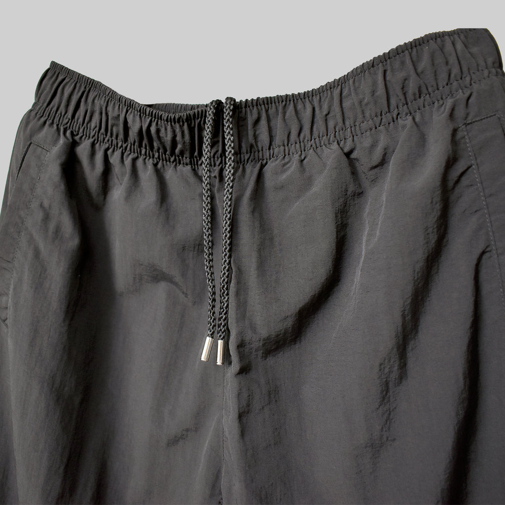 COMFORT NYLON PANTS #BLACK