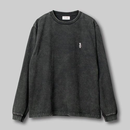クラシックフェード ロングスリーブTシャツ #BLACK