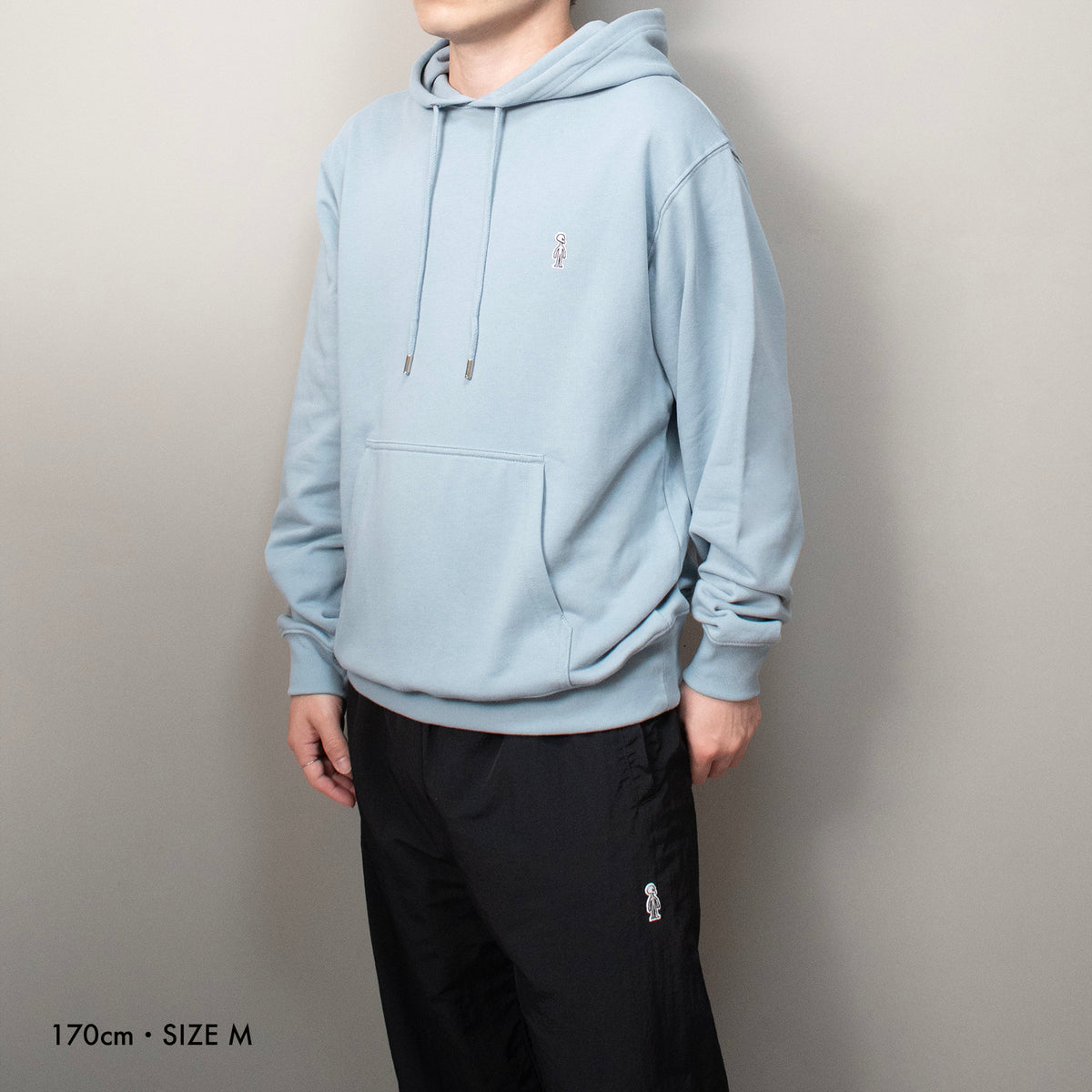 フレンチテリープルオーバーパーカー #LIGHT BLUE