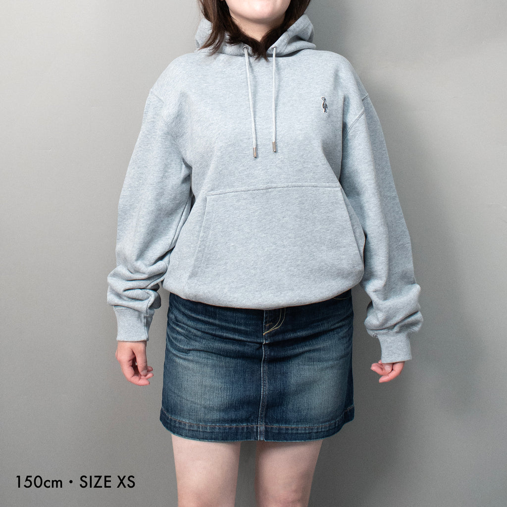 French Terry Pullover hoodie #HEATHER GREY