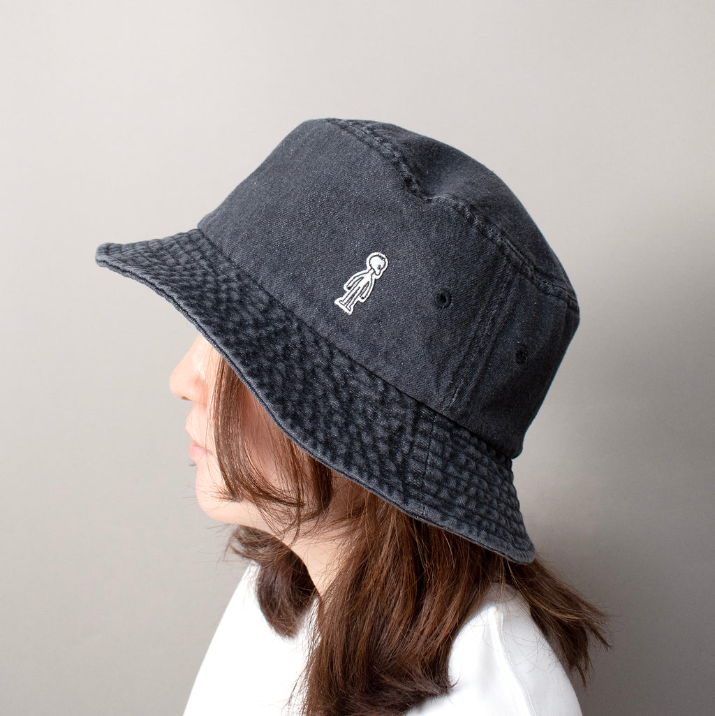 Bucket Hat #BLACK DENIM
