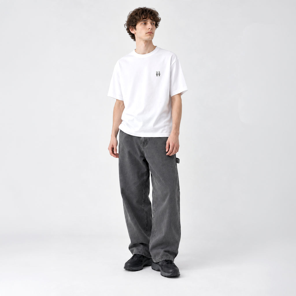 ツインズ ファインコットン アウターTシャツ #WHITE