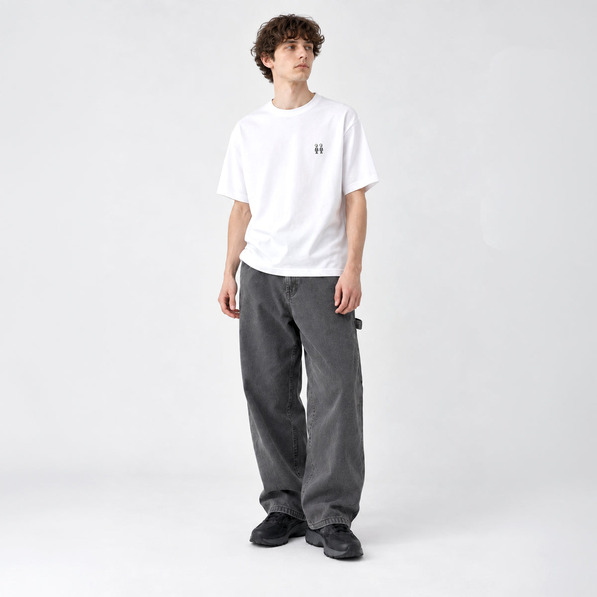 ツインズ ファインコットン アウターTシャツ #WHITE