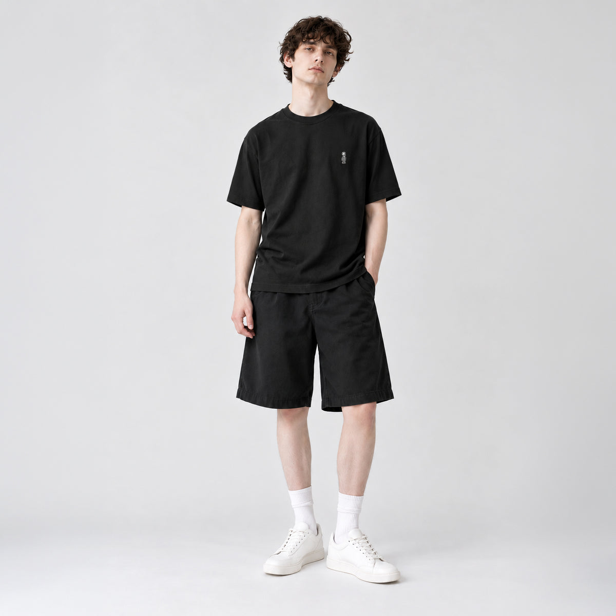 ヒューマ Tシャツ #BLACK